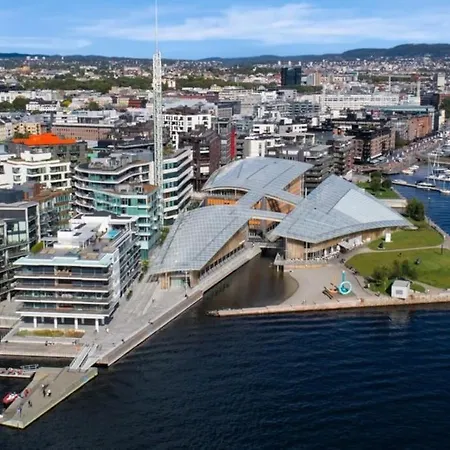 Apartament Sentral Modern Design Med 2 Soverom, Gratis Parkering