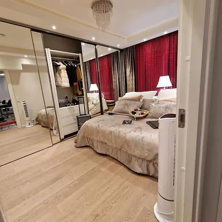 Sentral Modern Design Med 2 Soverom, Gratis Parkering דירה