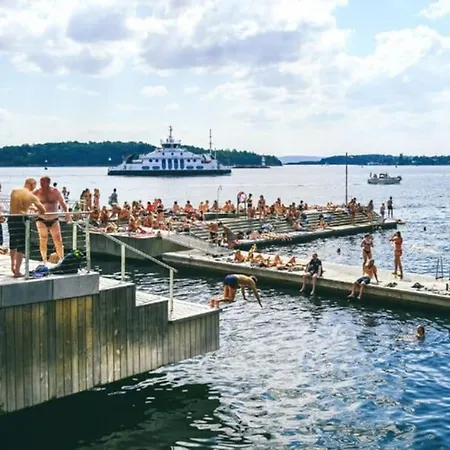 Sentral Modern Design Med 2 Soverom, Gratis Parkering * אוסלו